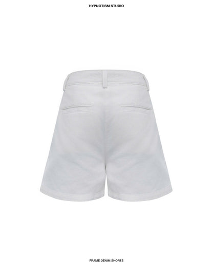 Hypnotism Frame Denim Shorts