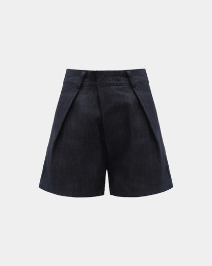 Hypnotism Frame Denim Shorts