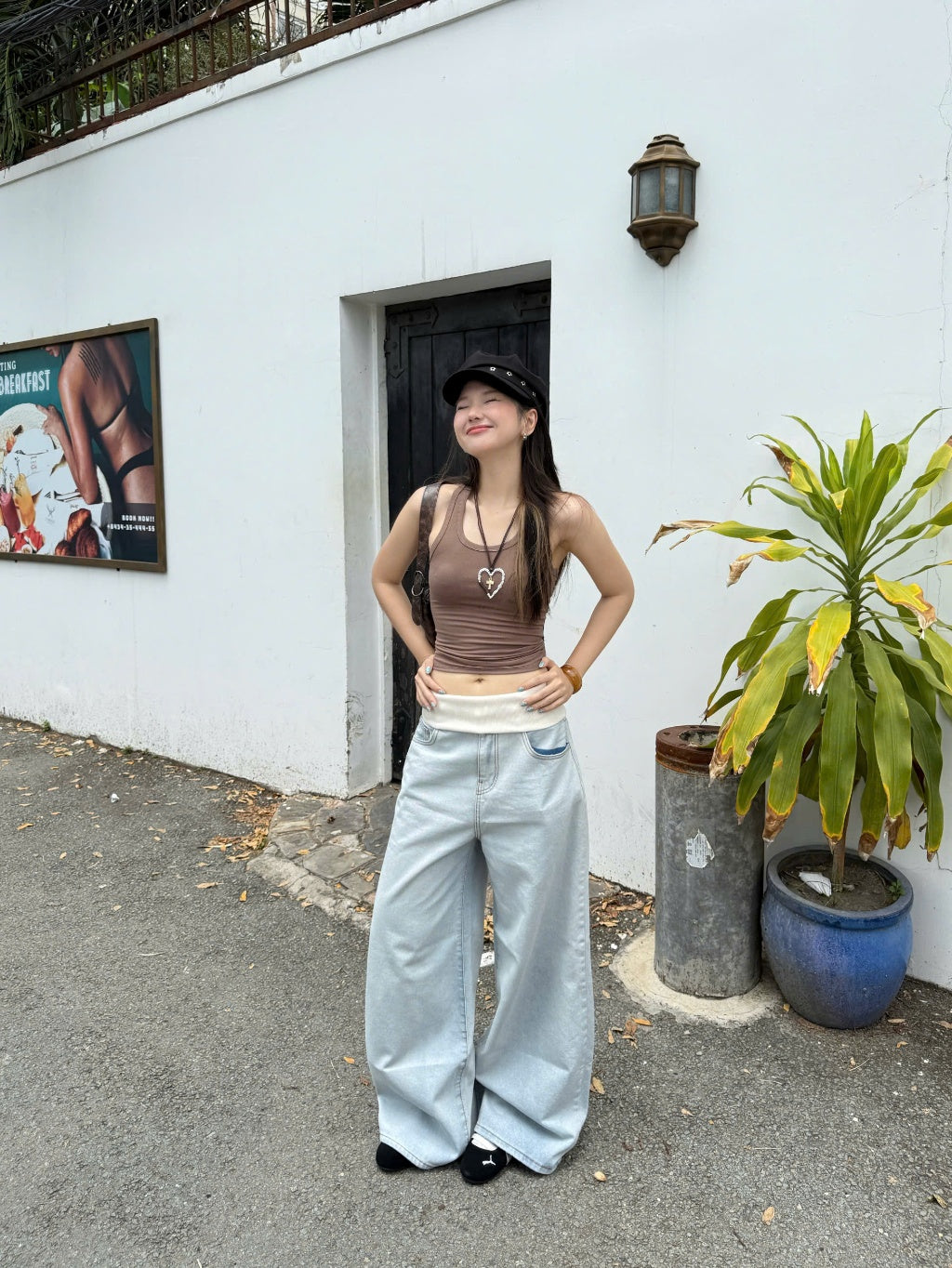 Calem Club Long Fold Series Jeans Ver.3 - Denim
