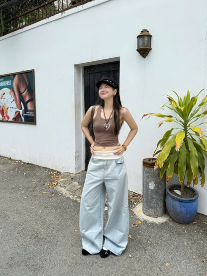 Calem Club Long Fold Series Jeans Ver.3 - Denim