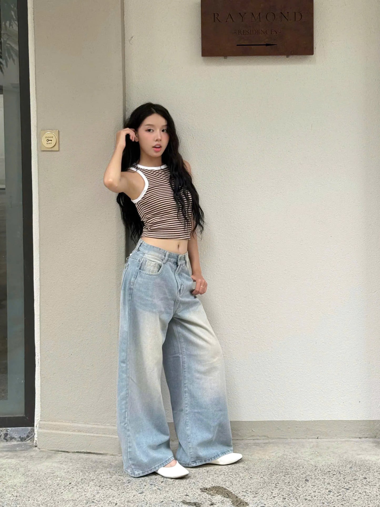 Calem Club Long Fold Series Jeans Ver.3 - Denim