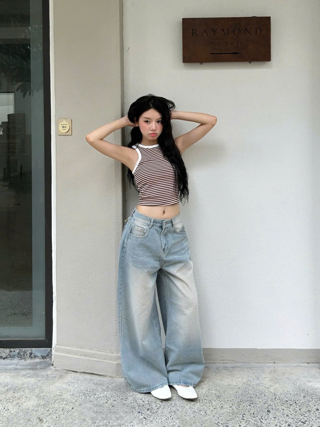Calem Club Long Fold Series Jeans Ver.3 - Denim