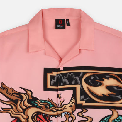 Now Saigon Dragon Printed Shirt