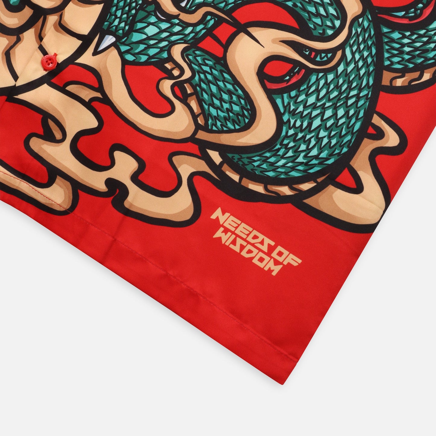 Now Saigon Dragon Printed Shirt