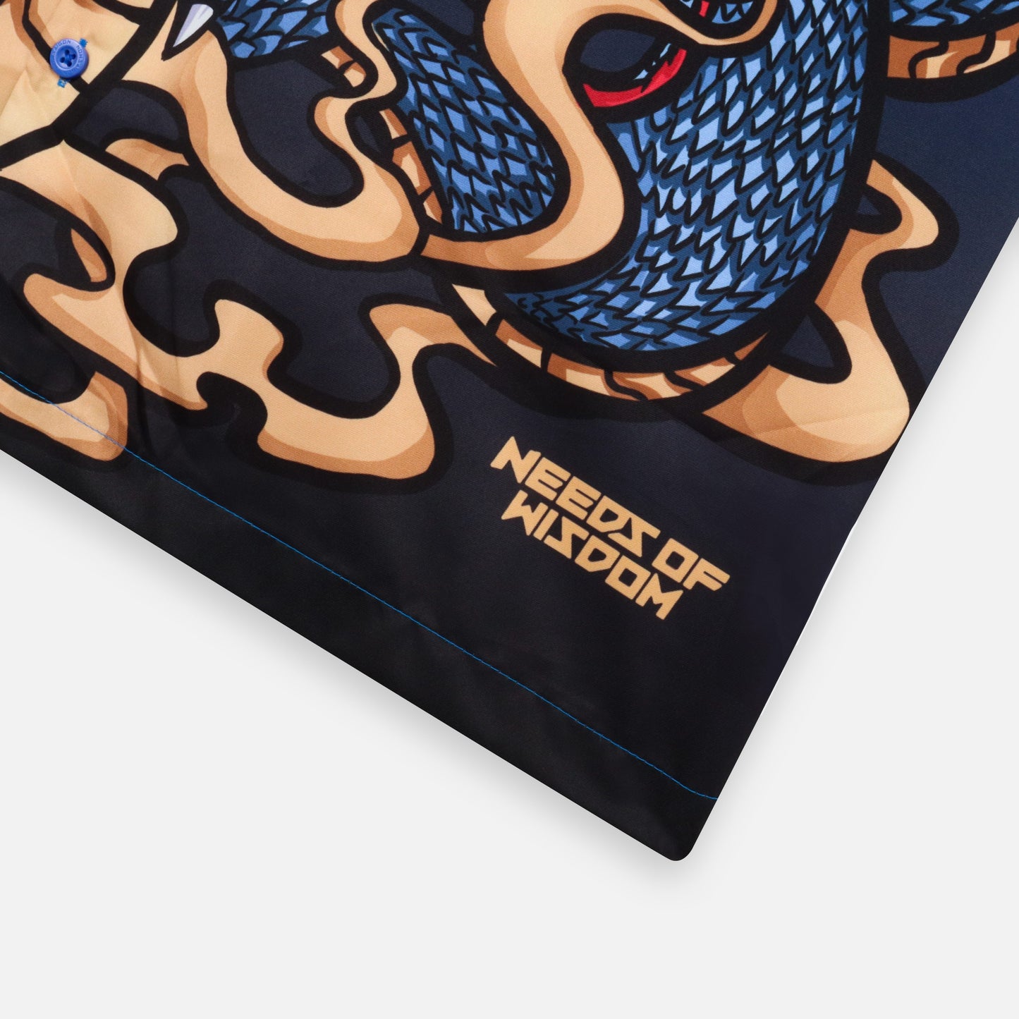 Now Saigon Dragon Printed Shirt