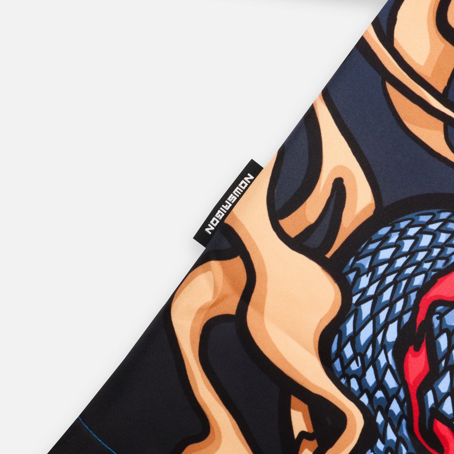Now Saigon Dragon Printed Shirt