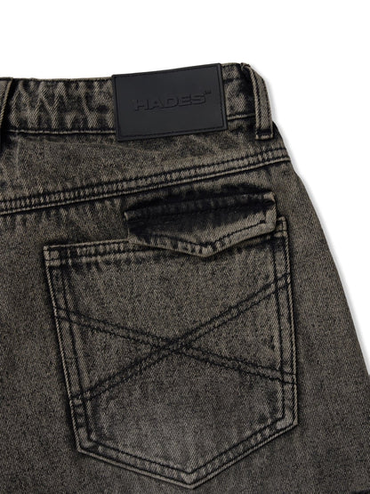 Hades Star Crush Wash Jean Shorts