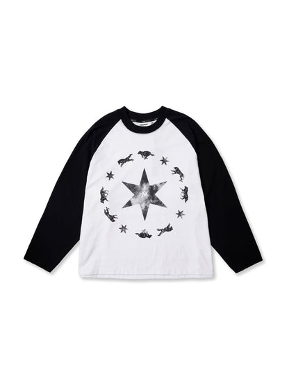 Hades Wolfpack Raglan - Black