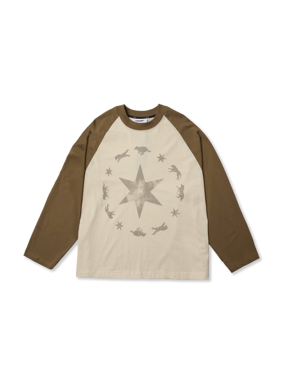 Hades Wolfpack Raglan - Brown