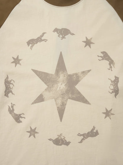 Hades Wolfpack Raglan - Brown