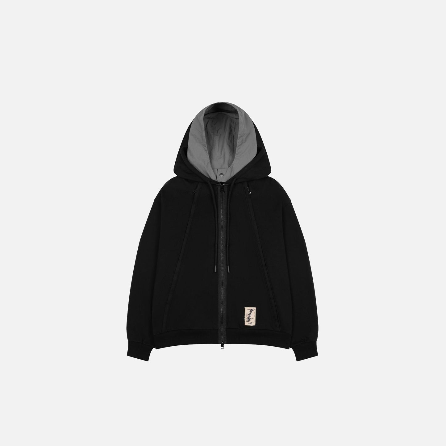 Bad Habits Non Standard Layer Zip Hoodie