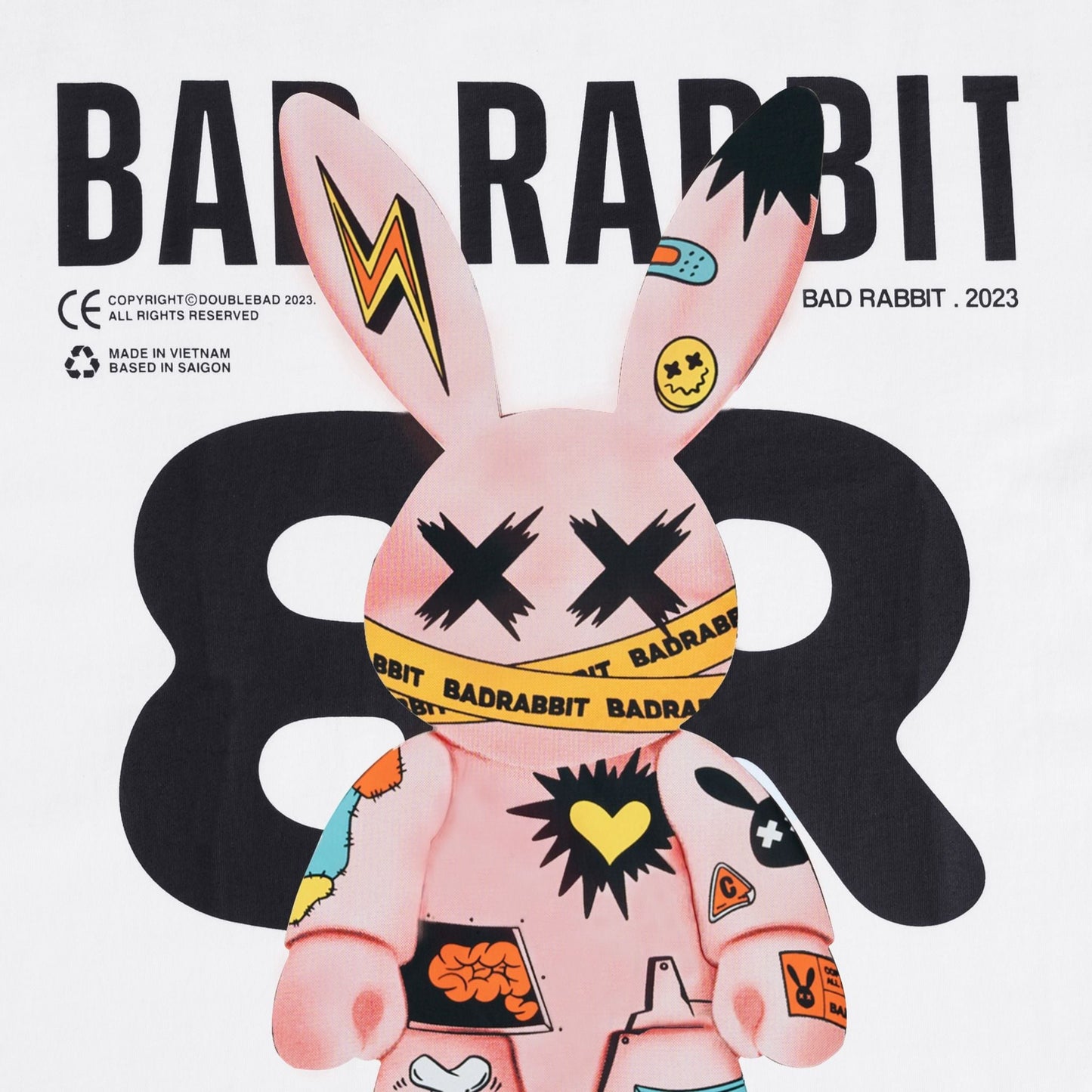 Bad Rabbit Club Grafflex Arts Tee