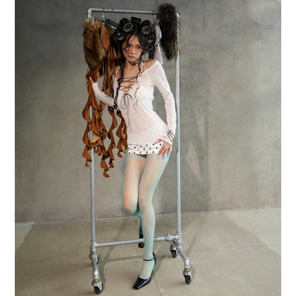 Madebykinh Dylan Silver Top