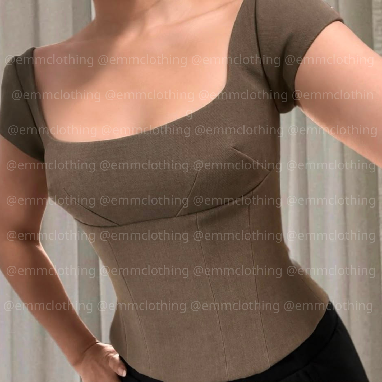 Brown Corset