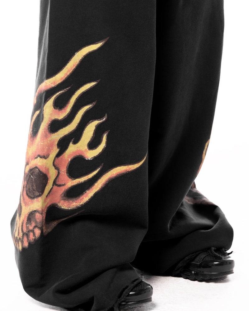 Stressmama Skull Sweat Pants