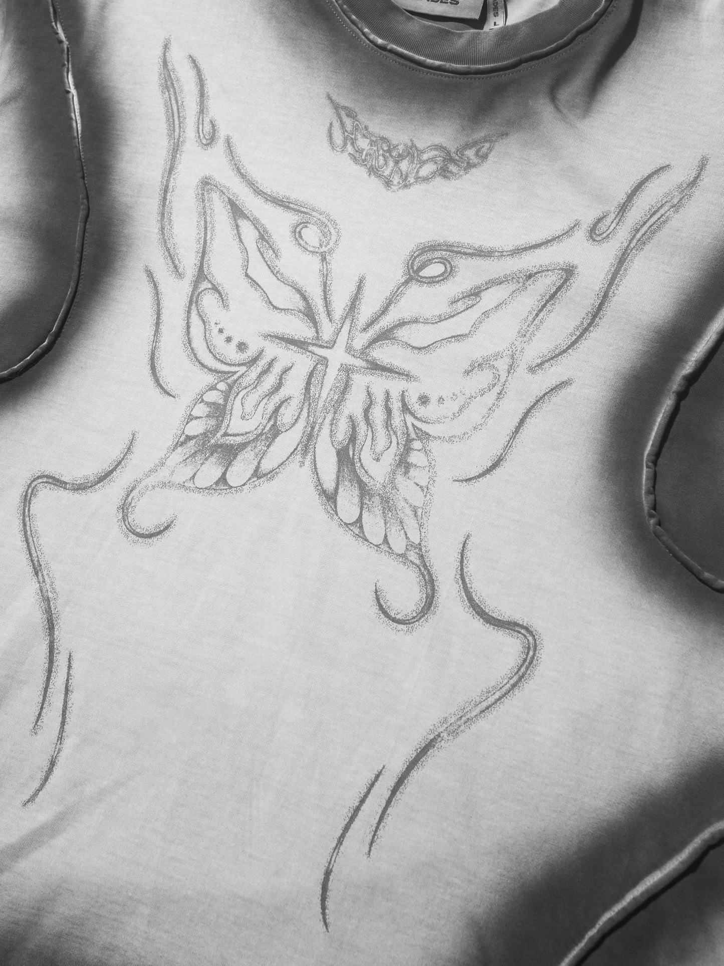 Hades Abyss Ss24 Mystic Wing Wax Tee