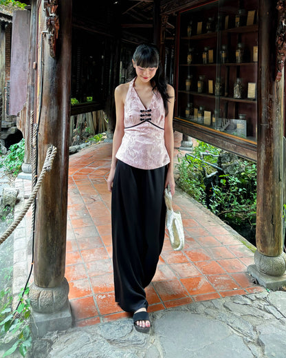 Mieufashionista Modern Halter Top Ha Van