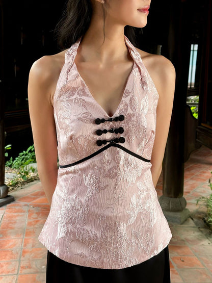 Mieufashionista Modern Halter Top Ha Van