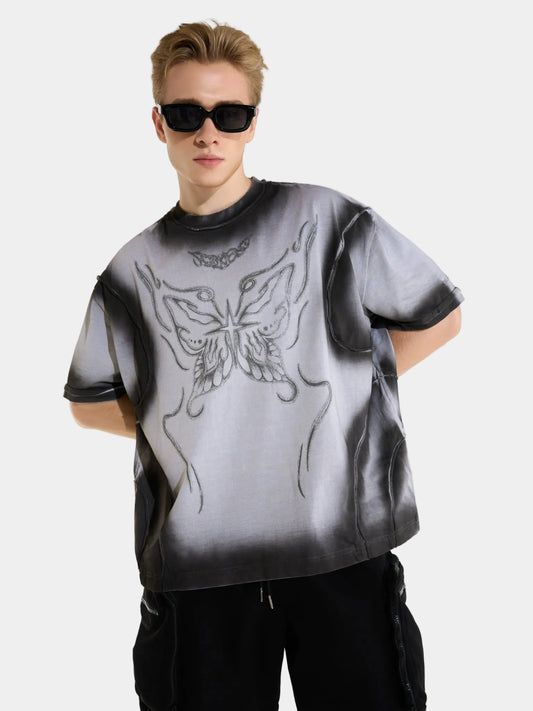 Hades Abyss Ss24 Mystic Wing Wax Tee