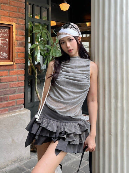 Tsun Ashlyn Top Grey