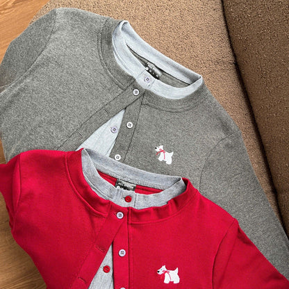 Kill System Westie Cardigan (Pre-order) - Em Clothing