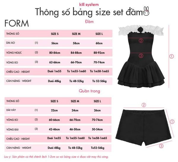 Kill System Sona Dress (Pre-order) - Em Clothing