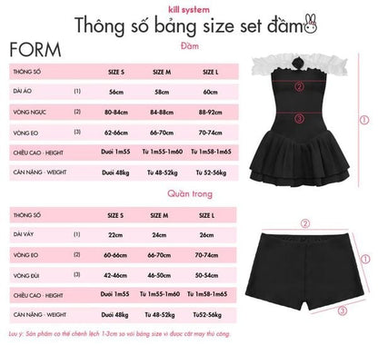 Kill System Sona Dress (Pre-order) - Em Clothing