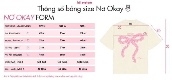 Kill System N? Okay Tee (Pre-order) - Em Clothing