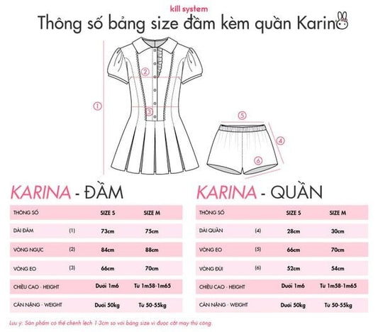 Kill System Karina Dress (Pre-order) - Em Clothing