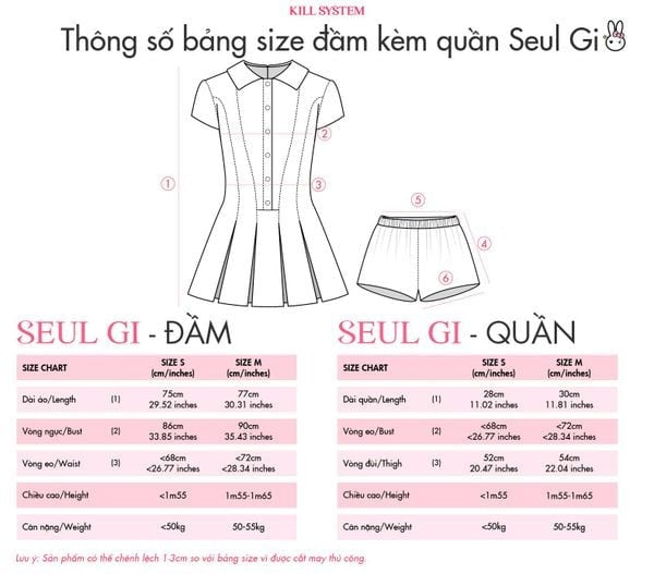 Kill System Seul Gi Dress (Pre-order) - Em Clothing