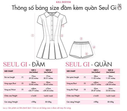 Kill System Seul Gi Dress (Pre-order) - Em Clothing