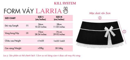Kill System Larria Mini Skirt (Pre-order) - Em Clothing