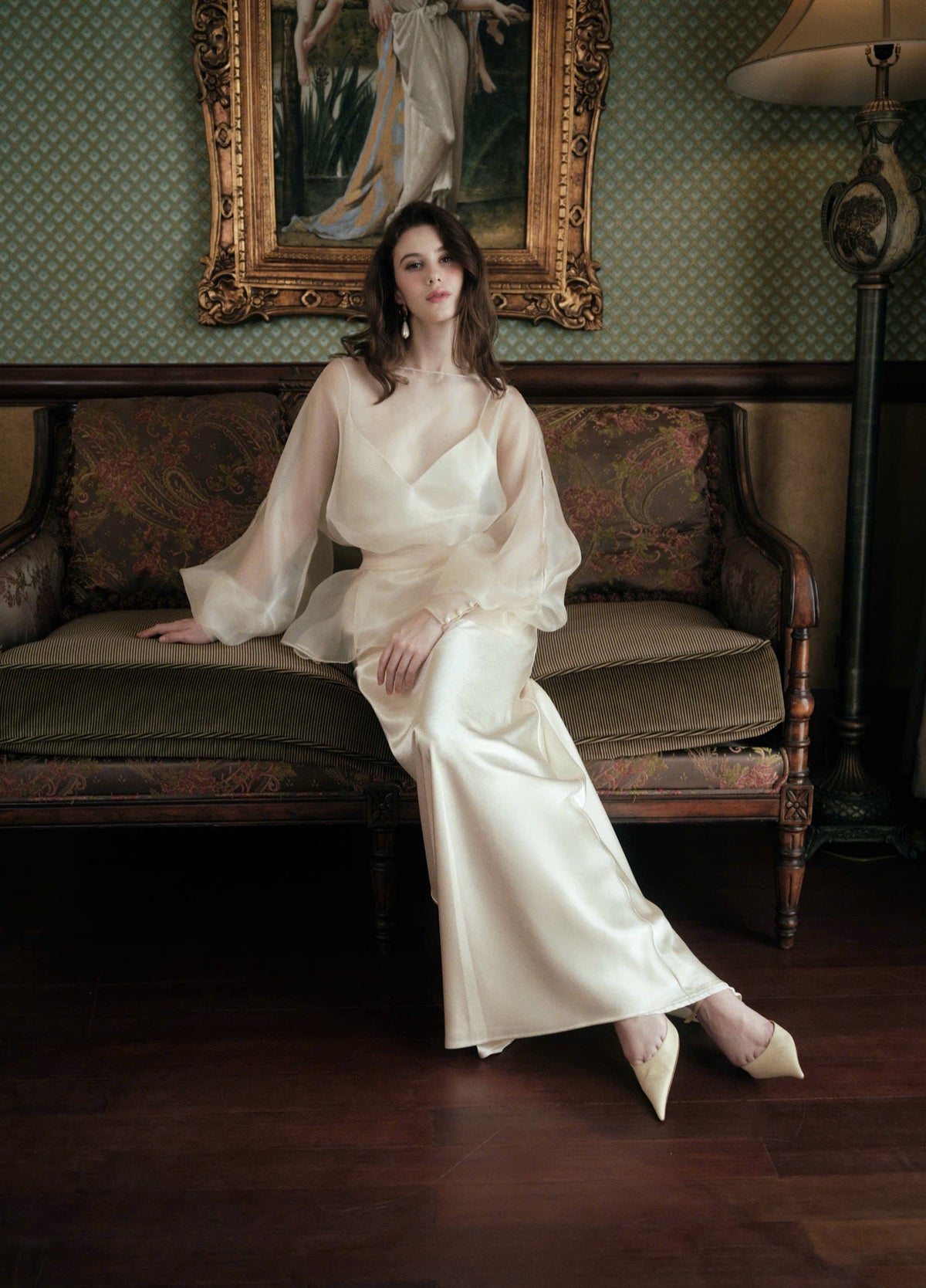 Kisserine Élie Dress - Ivory White