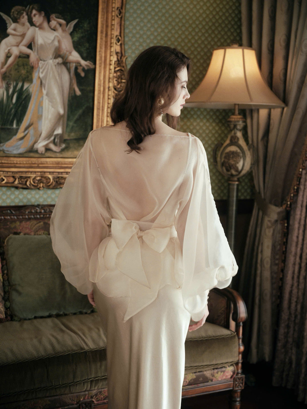 Kisserine Élie Dress - Ivory White