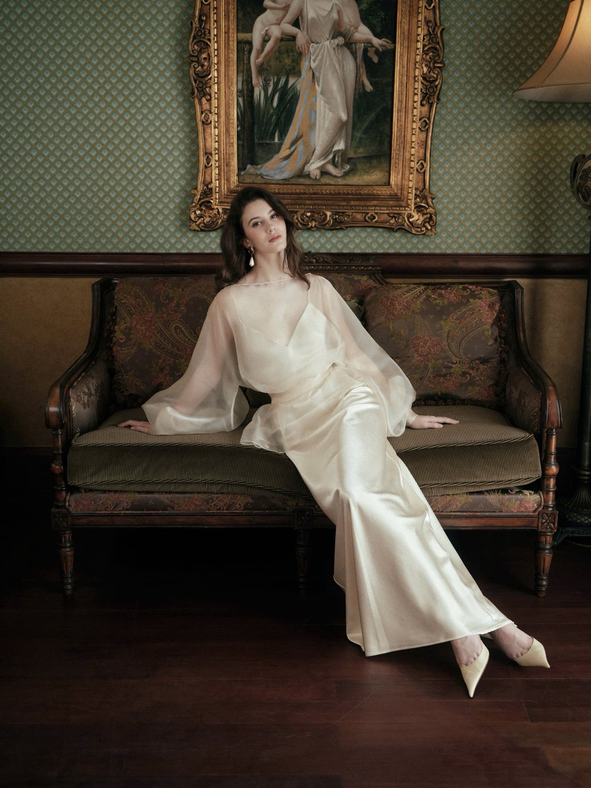 Kisserine Élie Dress - Ivory White