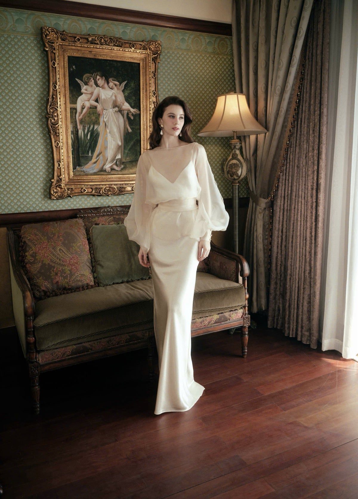 Kisserine Élie Dress - Ivory White