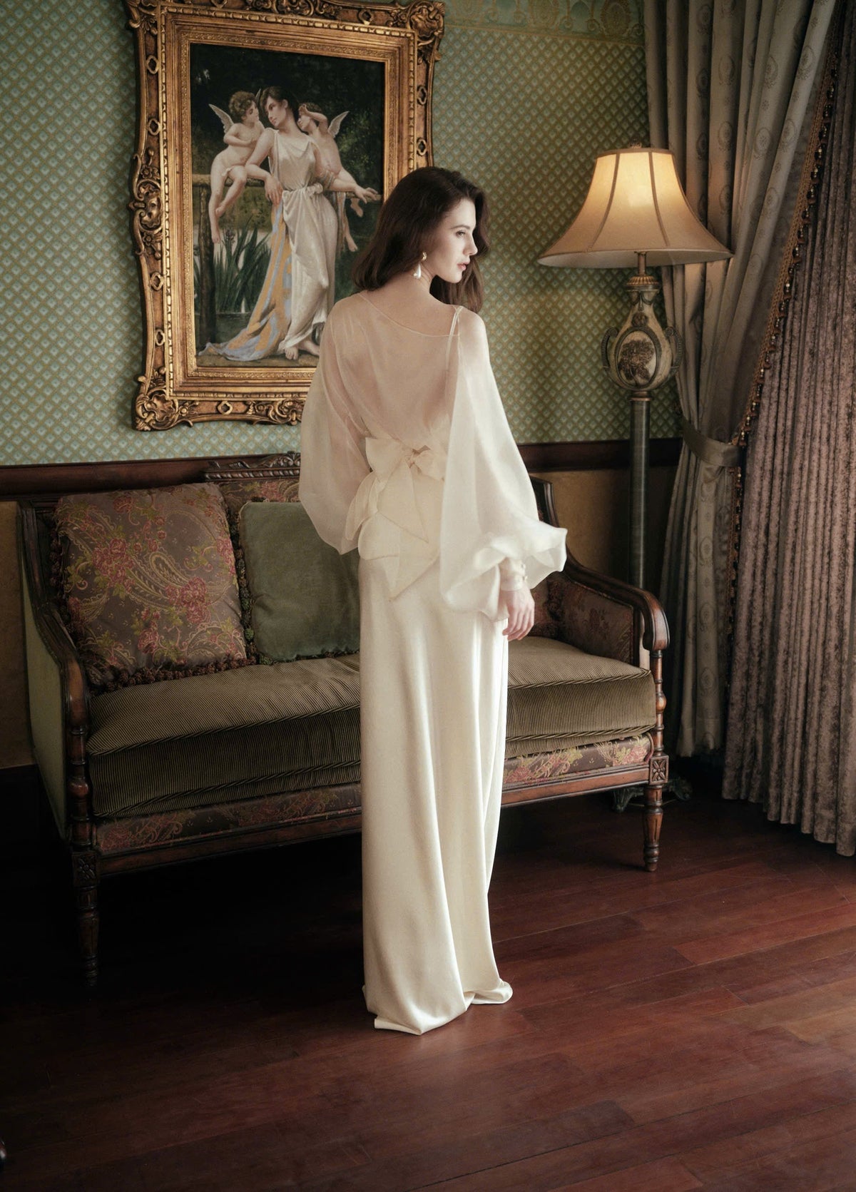Kisserine Élie Dress - Ivory White