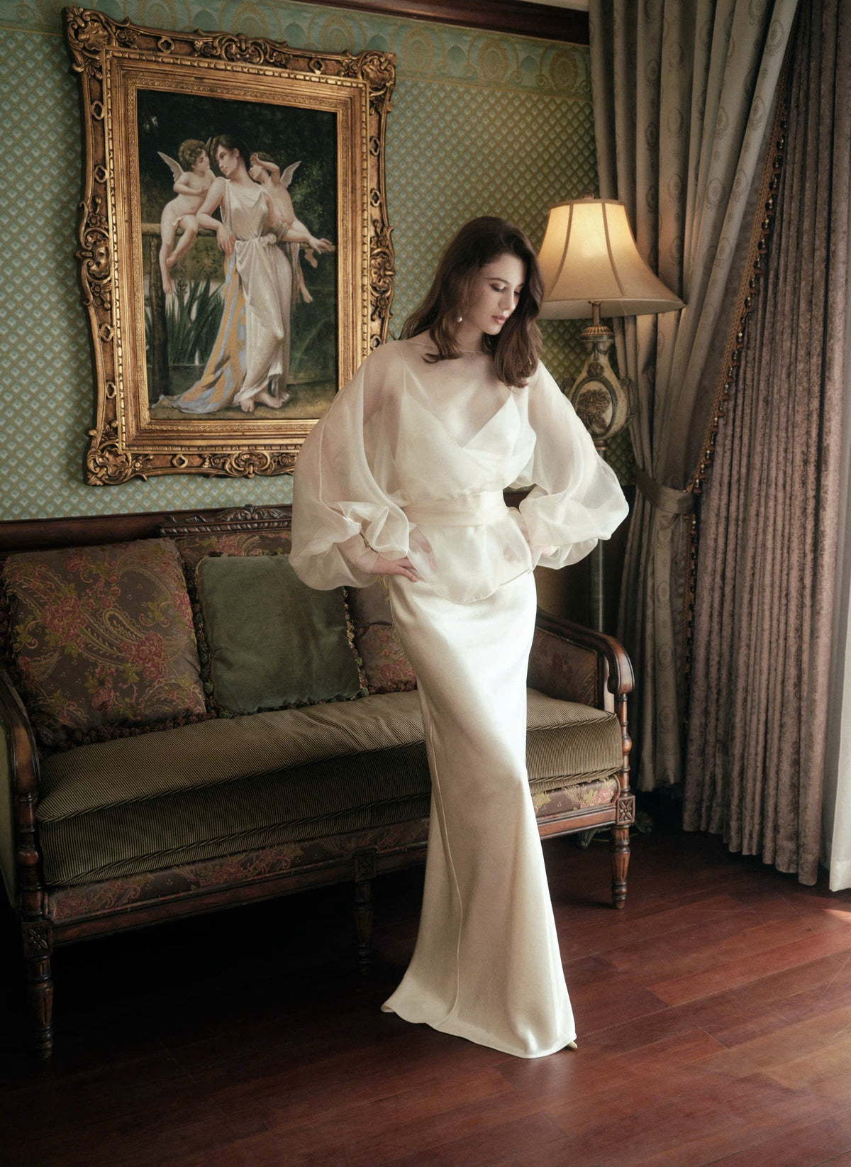 Kisserine Élie Dress - Ivory White