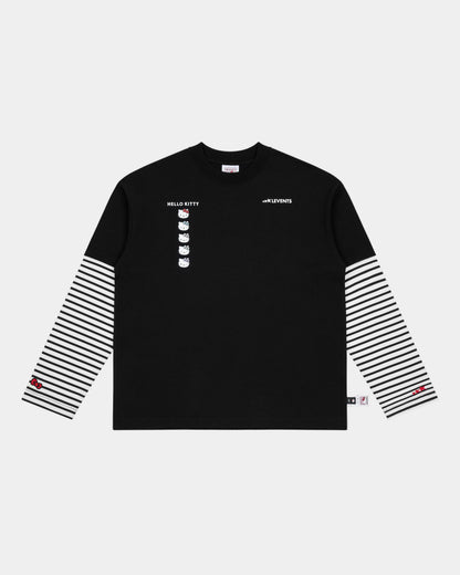 Levents Double Sleeves Oversized Tee