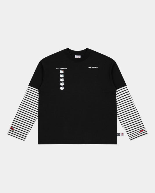 Levents Double Sleeves Oversized Tee
