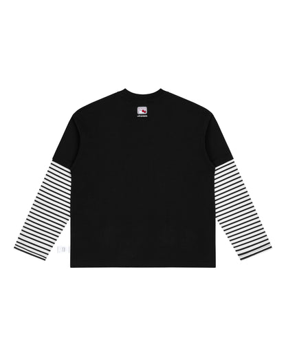 Levents Double Sleeves Oversized Tee