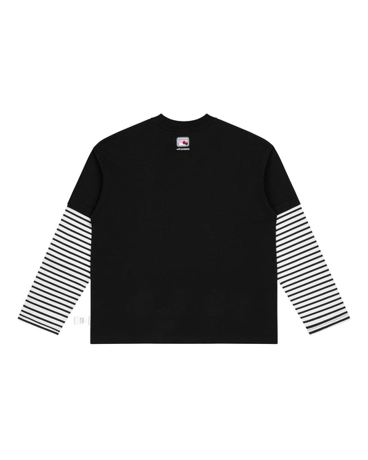 Levents Double Sleeves Oversized Tee
