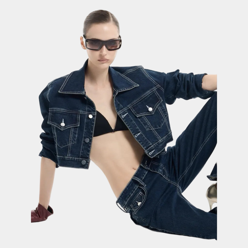 22Gram.Official Jude Denim Top