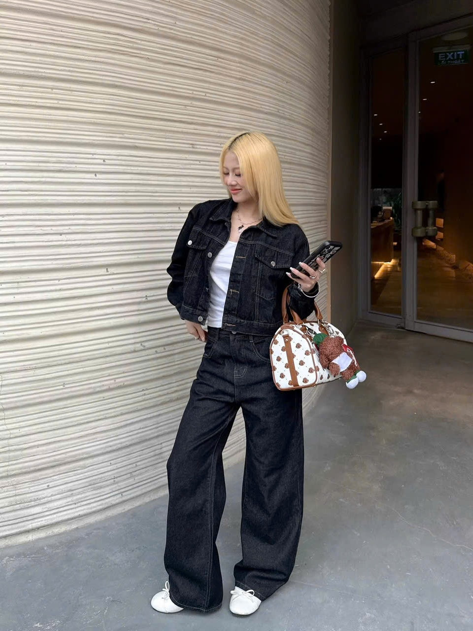 Calem Club Straight-leg Khaki Jeans Ver 1 - Kaki