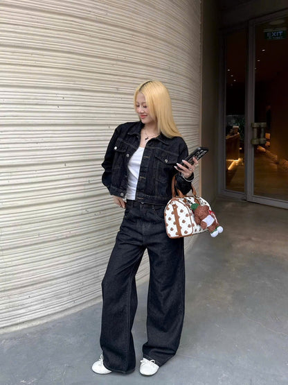 Calem Club Straight-leg Khaki Jeans Ver 1 - Kaki