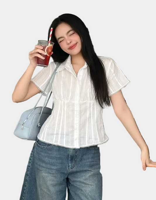 Mieufashionista Kana Short Sleeve Shirt