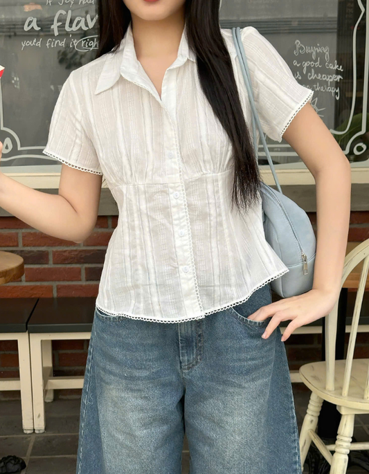 Mieufashionista Kana Short Sleeve Shirt