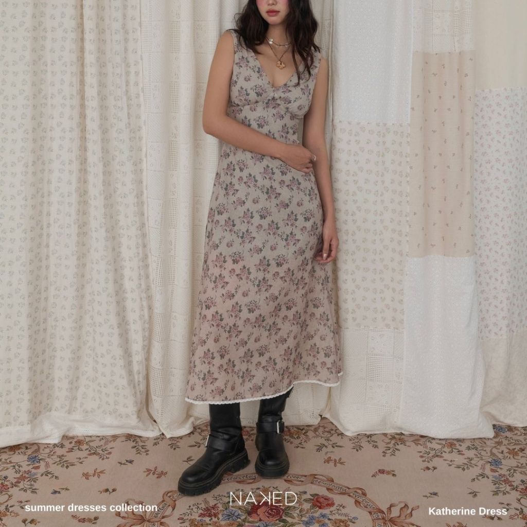 Nakedbyv Katherine Dress (Pre-order)