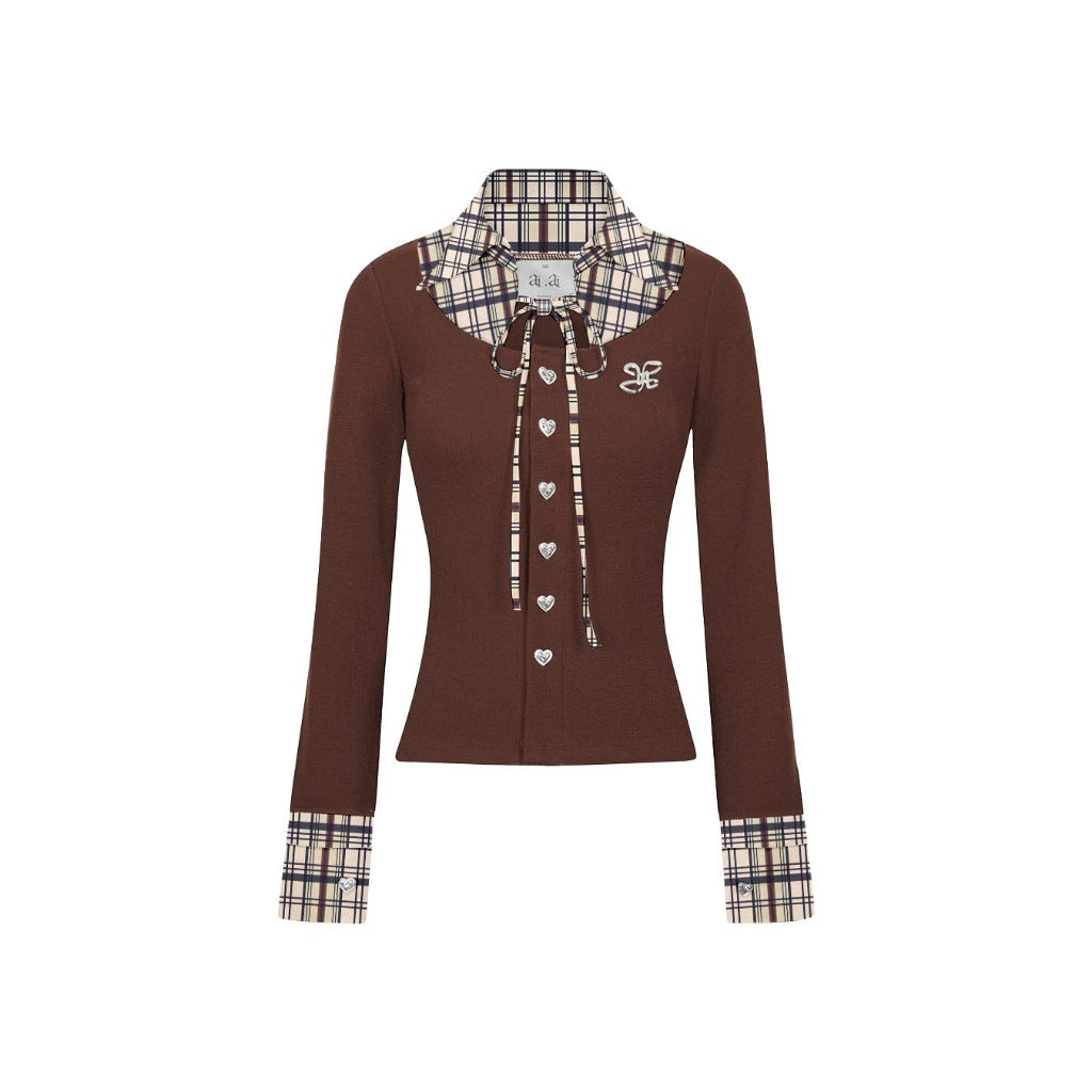 Aiai Studio "Ledi" Collar Cardigan