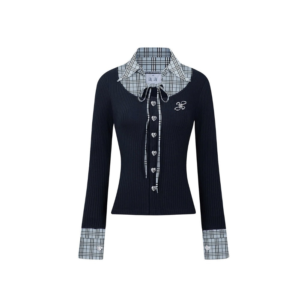 Aiai Studio "Ledi" Collar Cardigan